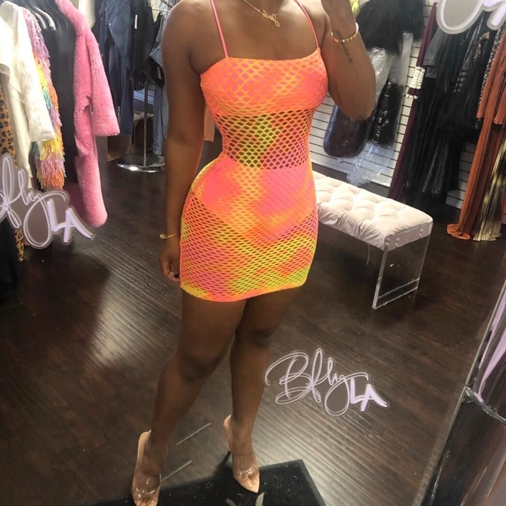 Bodycon spring mini dress